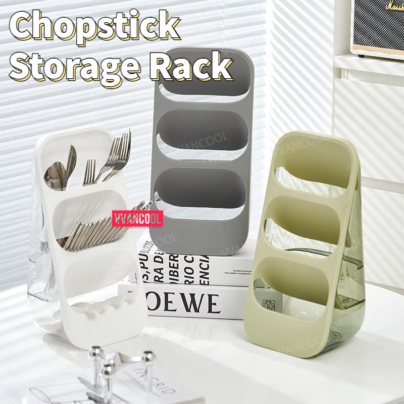 VVANCOOL Chopstick Storage Rack Forks Spoons Knives Chopsticks Holder ...