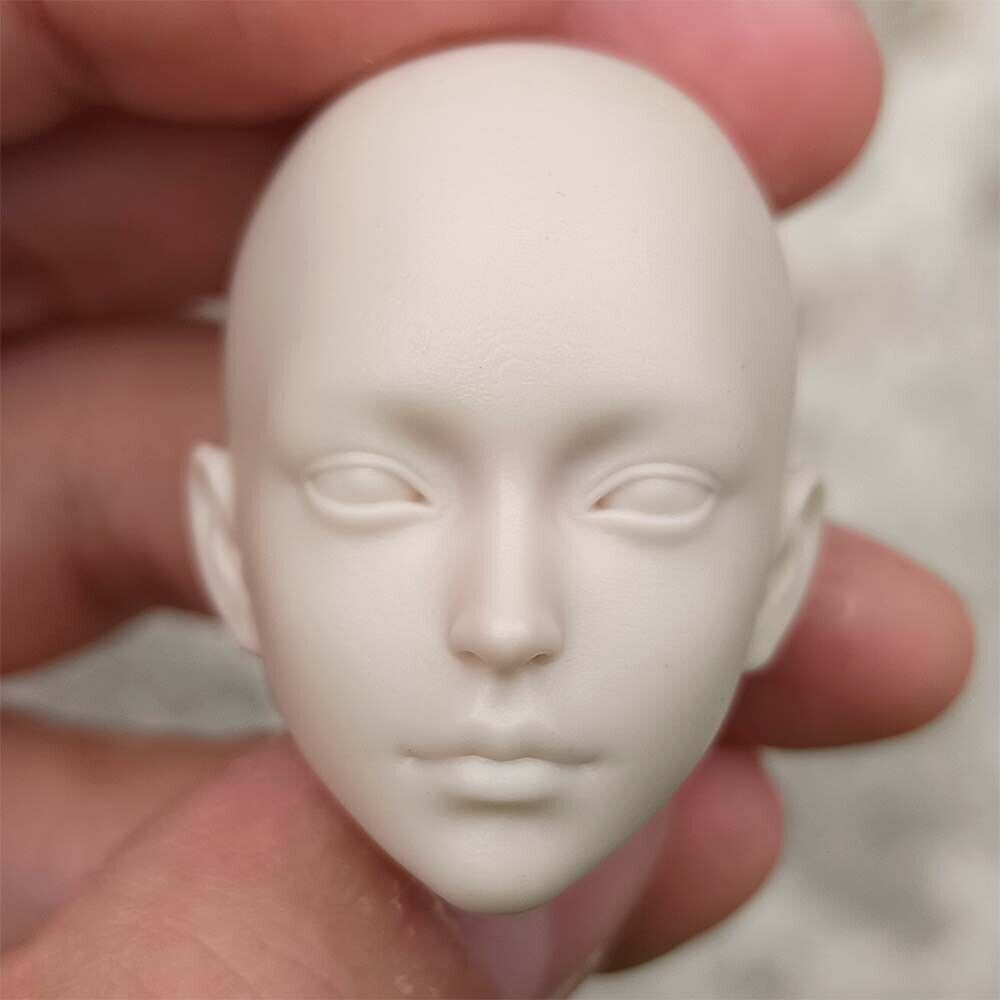 1:6 Beauty Girl Head Sculpt Carved For 12" Female Phicen TBL Action ...