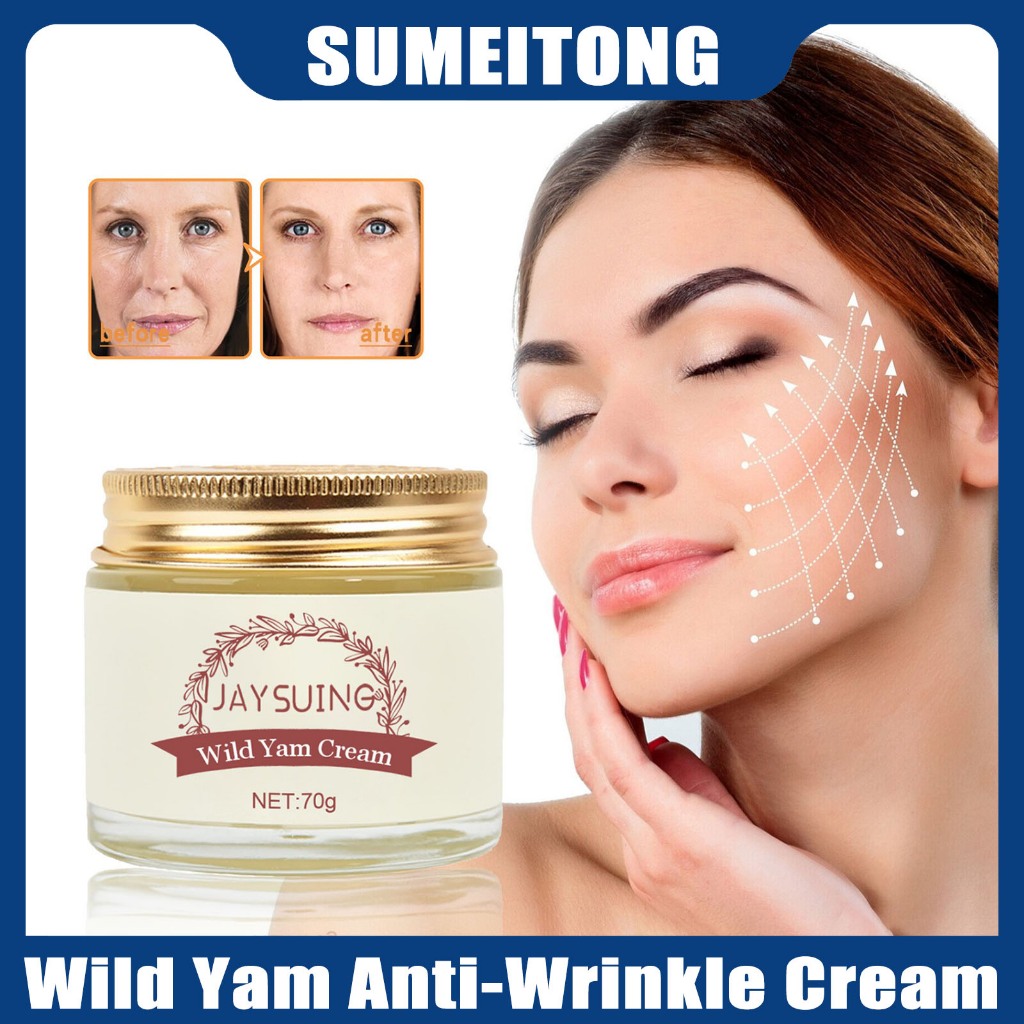 Jaysuing Wild Yam Anti-Aging Cream Anti-Wrinkle Serum Lotion ...