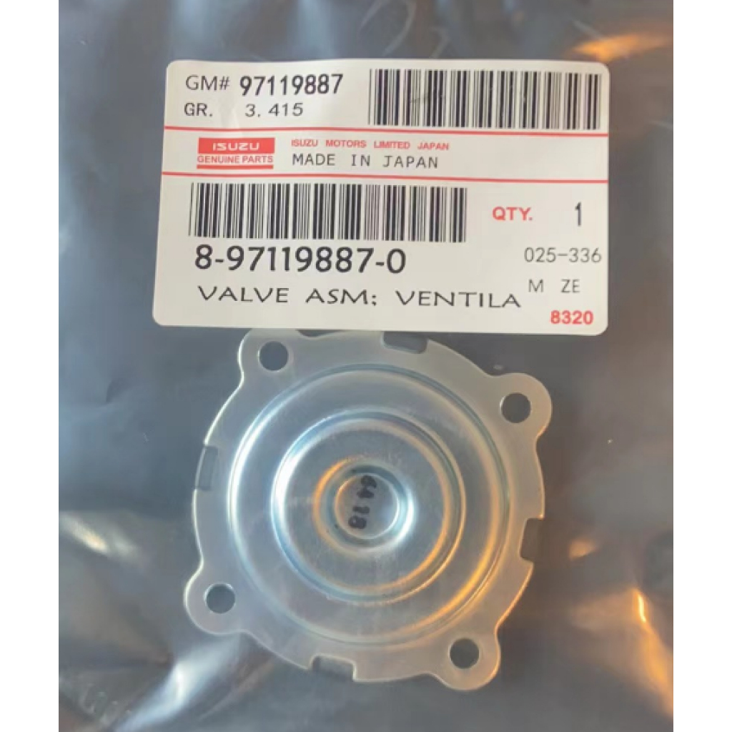 Isuzu Genuine Diaphragm / PCV Valve(4 Holes) Crosswind Sportivo