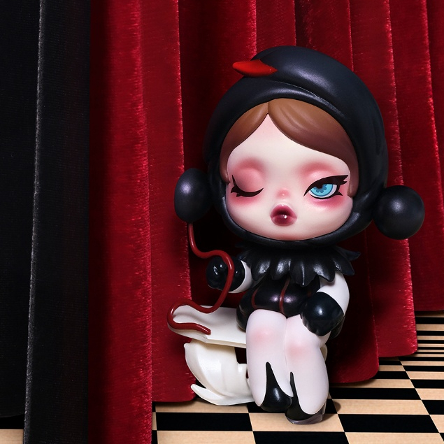 Skullpanda valentine deals doll