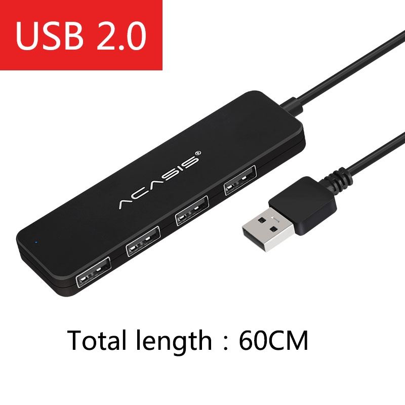 ACASIS USB 4 Ports Hub Multiple Splitter Hight Speed 3.0 Otg Printer ...