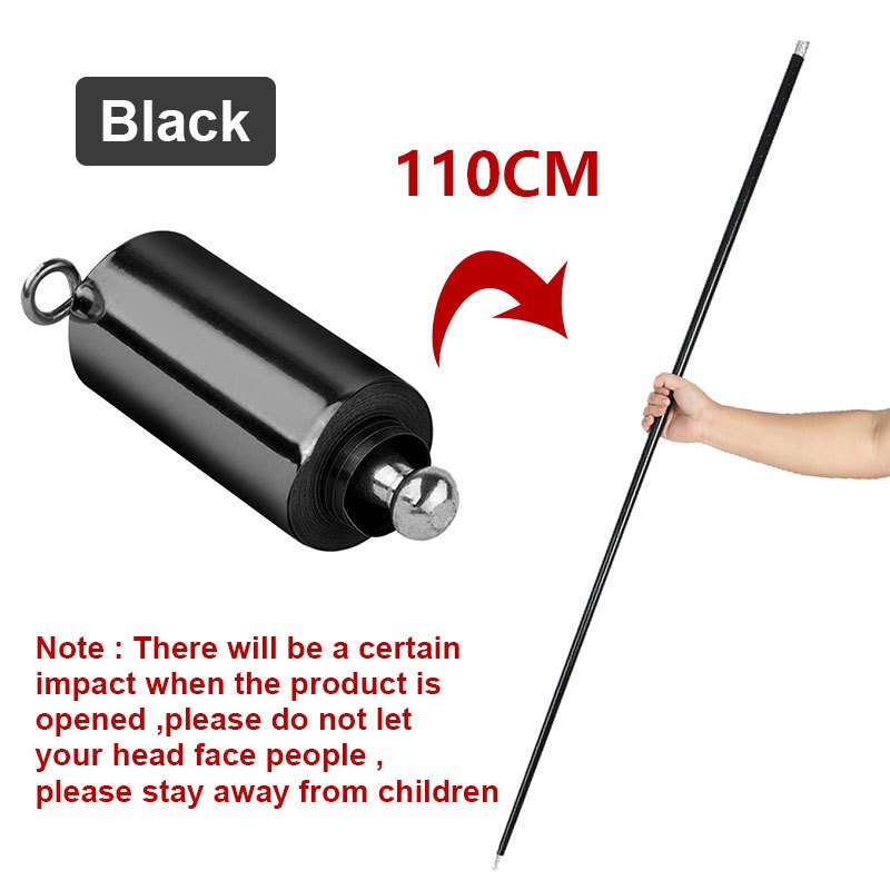 110cm Magic Stick Metal Stainless Steel Appearing Cane Elastic Rod ...