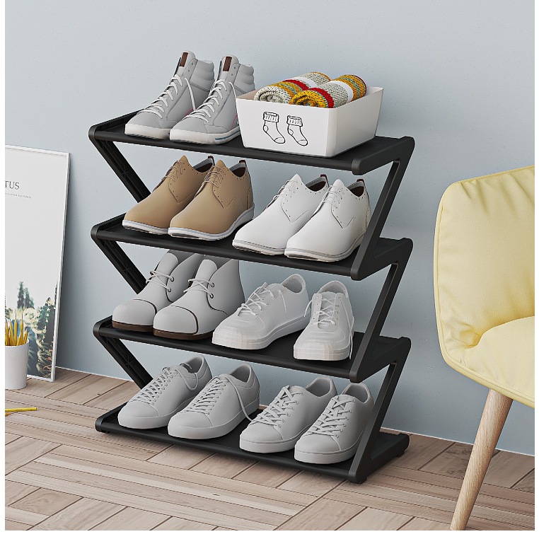 Simple shoe rack multifunctional storage and storage rack multi-layer ...