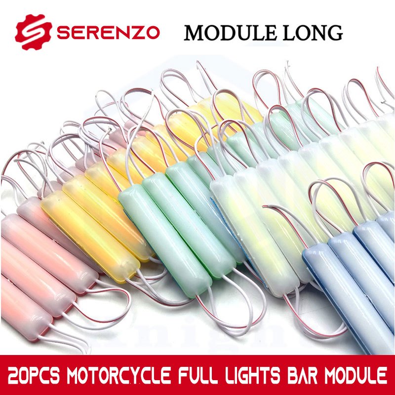 20PCS Motorcycle Car Module Long 7C Full Lights Bar Module Led ...