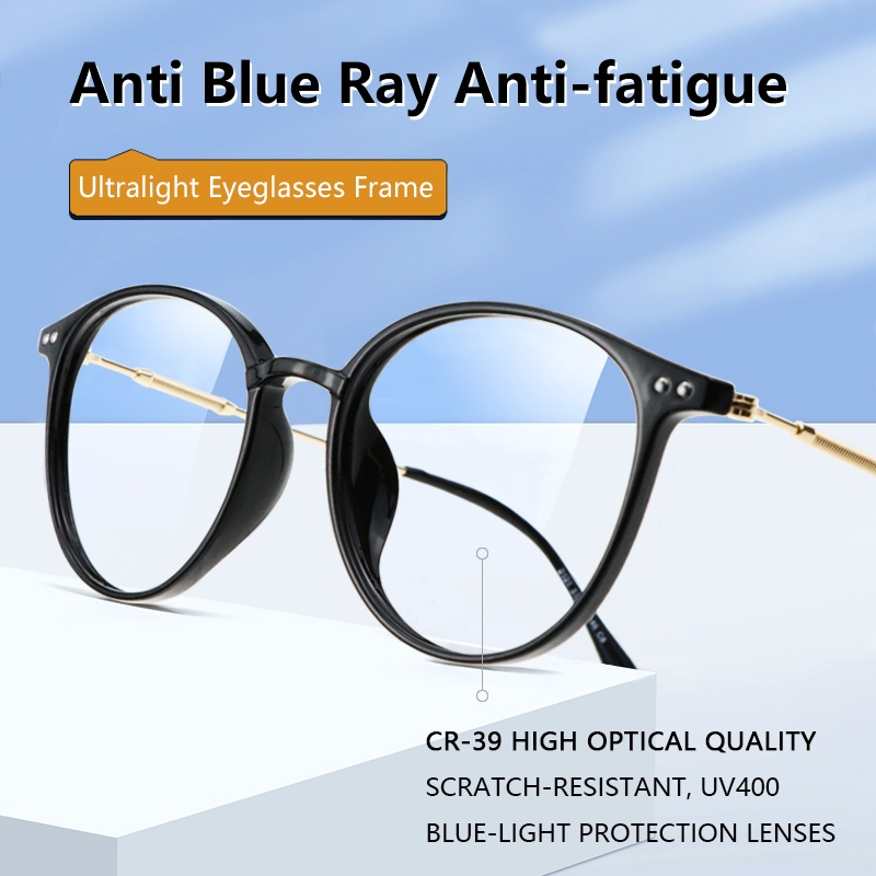 Anti Blue Ray Anti-fatigue Reading Glasses for Women, Blue Light Blocking  Presbyopia Eyeglasses,Hard Multi-coated lens（HMC）