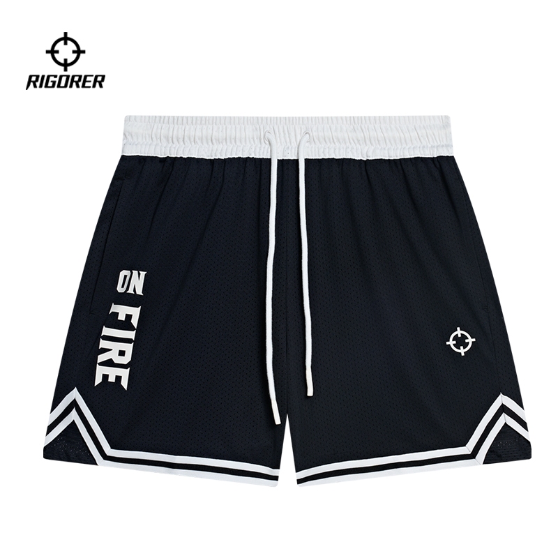 Rigorer S-5XL Basketball Shorts for Men Breathable Men's Sports Quick Dry  Running Jogging Gym Short