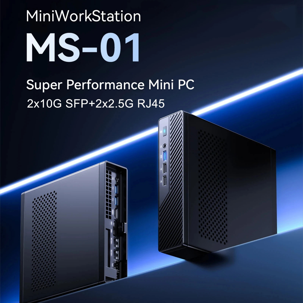 Minisforum Workstation MS-01 Intel i9-12900H/i9-13900H 2x10G SFP+ 2x2 ...