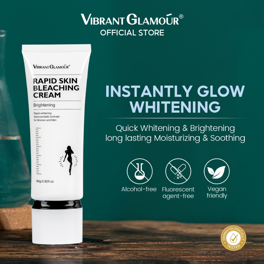VIBRANT GLAMOUR Whitening Cream Rapid Skin Bleaching Cream Moisturizing
