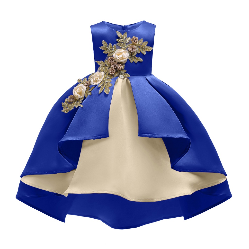 Girls Princess Dress Ball Gown Dress Wedding Bridesmaid Party Pageant  Formal Prom Birthday for Kids | Shopee Philippines
