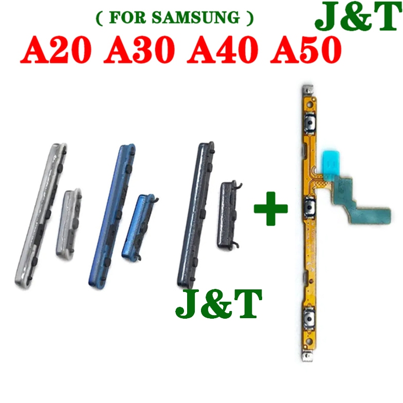 Power Volume Button Flex For Samsung A20 A30 A40 A50 On Off Side ...