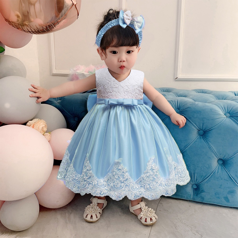 chiffon prom dresses Pink Spaghetti Straps A Line Floral Printed Chiffon Long Prom Dress With Bow Pink / 8 main image 0
