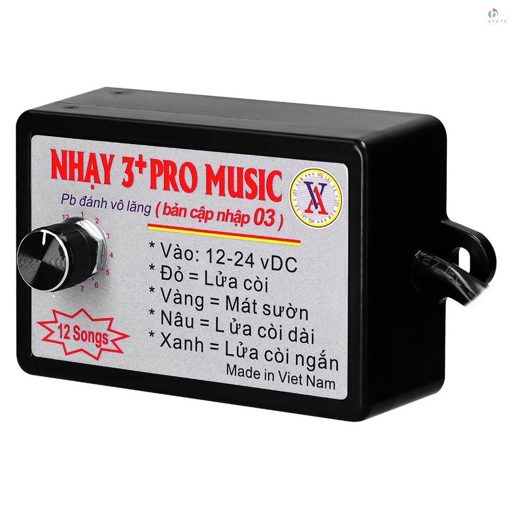 Pc Nhay Pro Music Rapid Horn Relay V V Universal For Car Motorcycle Truck Bus