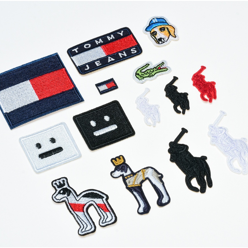 Tm Polo Crocodile Series Embroidered Cloth Stickers Ripped Fashion ...
