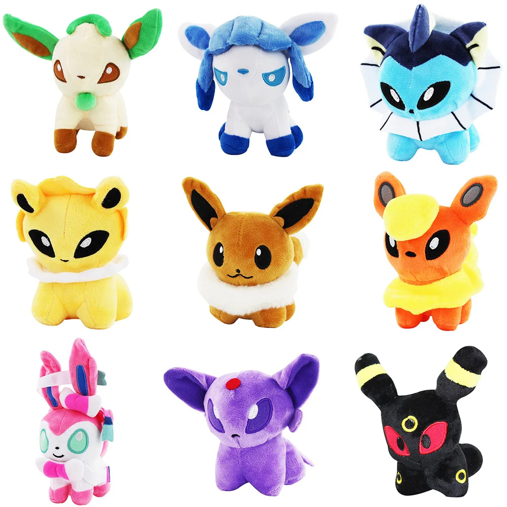 Pokémon Eevee Collection - Plush Vaporeon, Jolteon & Flareon 🐾✨ Available Now on meccha-japan! #Pokemon #Vaporeon