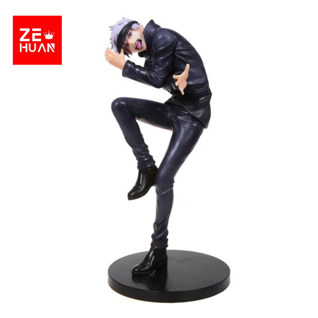 24cm Anime Figure Toys Jujutsu Kaisen Gojo Satoru Bending Action Figure ...