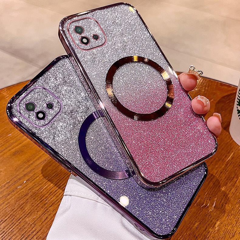Casing Realme C20 C11 2021 c11 2020 Plating glitter phone case