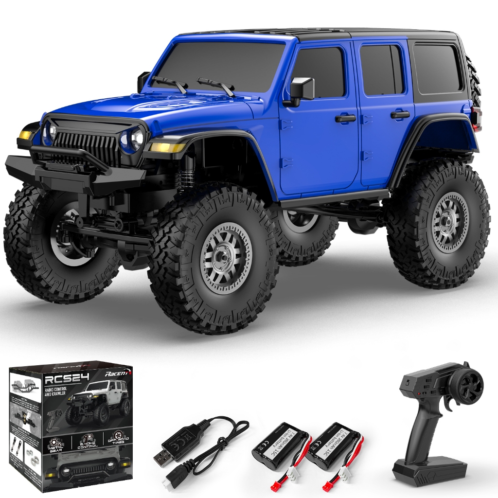 RC Car RCS 24 1:24 4x4 Off Road Crawler Climbing Vehicle All Terrain RC ...