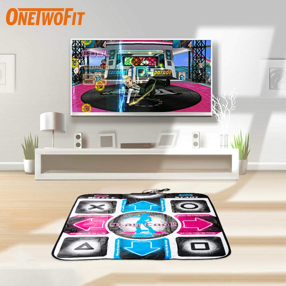 OneTwoFit Non-Slip Dance Revolution DDR Dancing Pad Mat Step Dancer Blanket  for PC Dancing Mat Wireless TV with Controller Dancing Pads with Remote  Controller Sense Game | Shopee Philippines