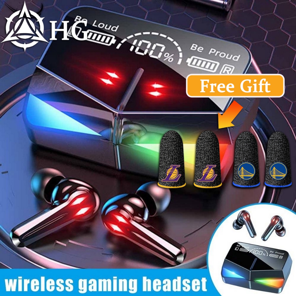 Free Gift】HG Headset Bluetooth Gaming TWS M28 earphone Dual Mode