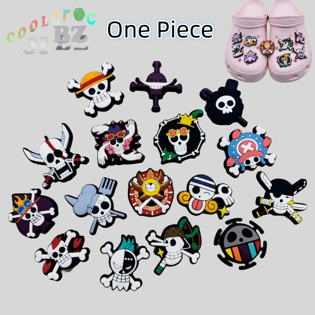 New One Piece Jibbitz Crocs Jibbitz Shoe Buckle Crocs Shoes Accessories