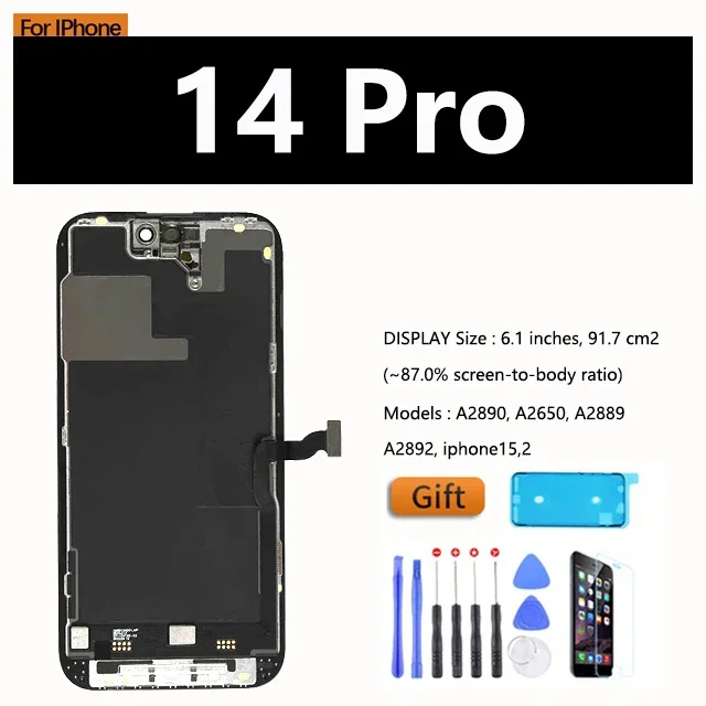 IPhone XS Plus Display LCD Sostituzione Per IPhone 11, 12, 13, 14, X, XR, XS Max - Schermo Touch Completo Con Kit Strumenti Kit Sostituzione Display - Foto 11