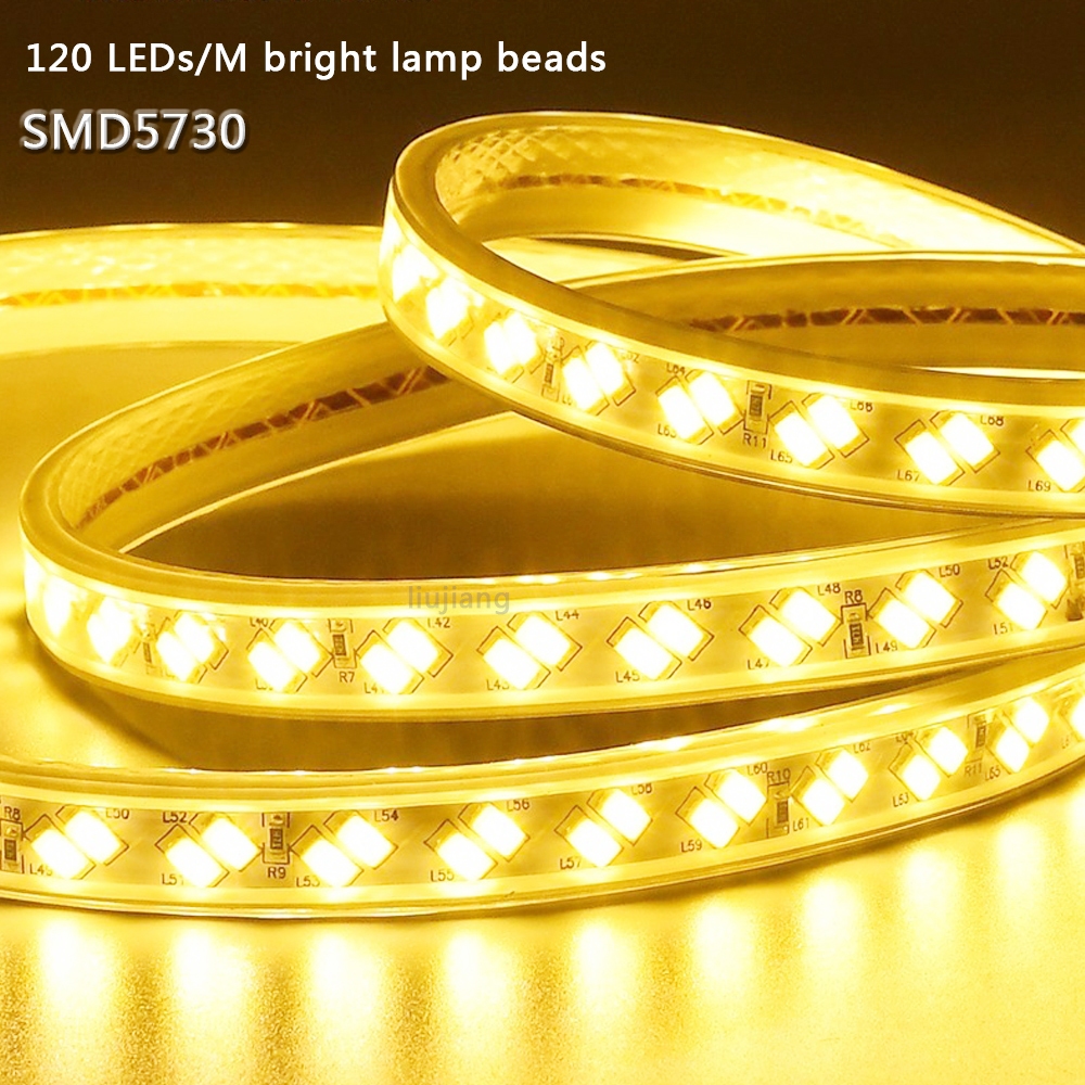 LED Light Strip 5730 High Brightness 120LEDs /M IP67 Waterproof Outdoor ...