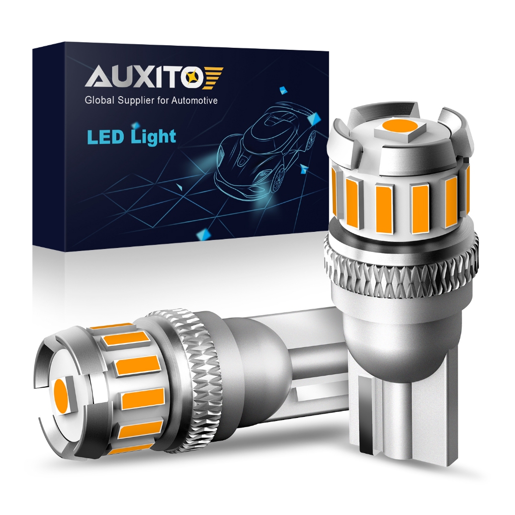 AUXITO 2Pcs T10 W5W LED Bulbs Canbus For Car Parking Position Lights ...