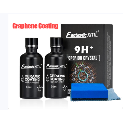 50ml Nano Ceramic Coating Graphene 9H Pro Hydrophobic Paint Protection ...