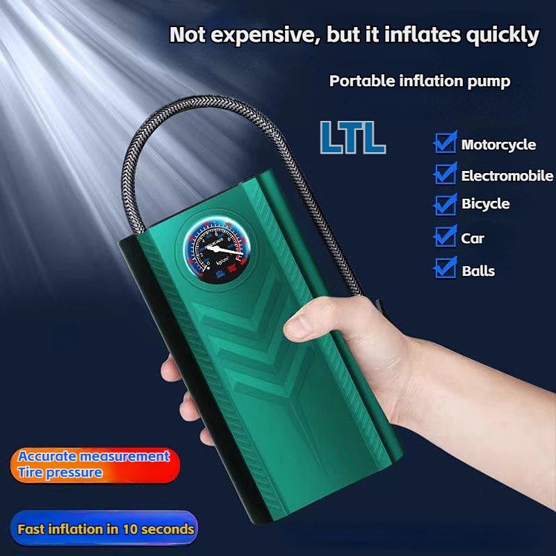 Car mounted inflation pump, small car, portable electric vehicle ...