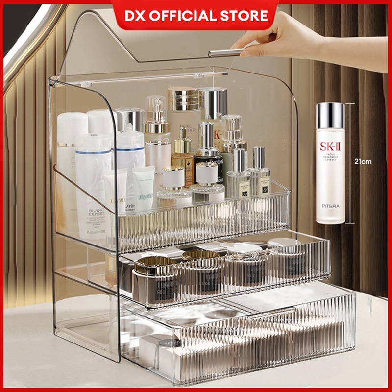 3 Tier Makeup Organizer Skincare Organizer Luxury Large Make Up