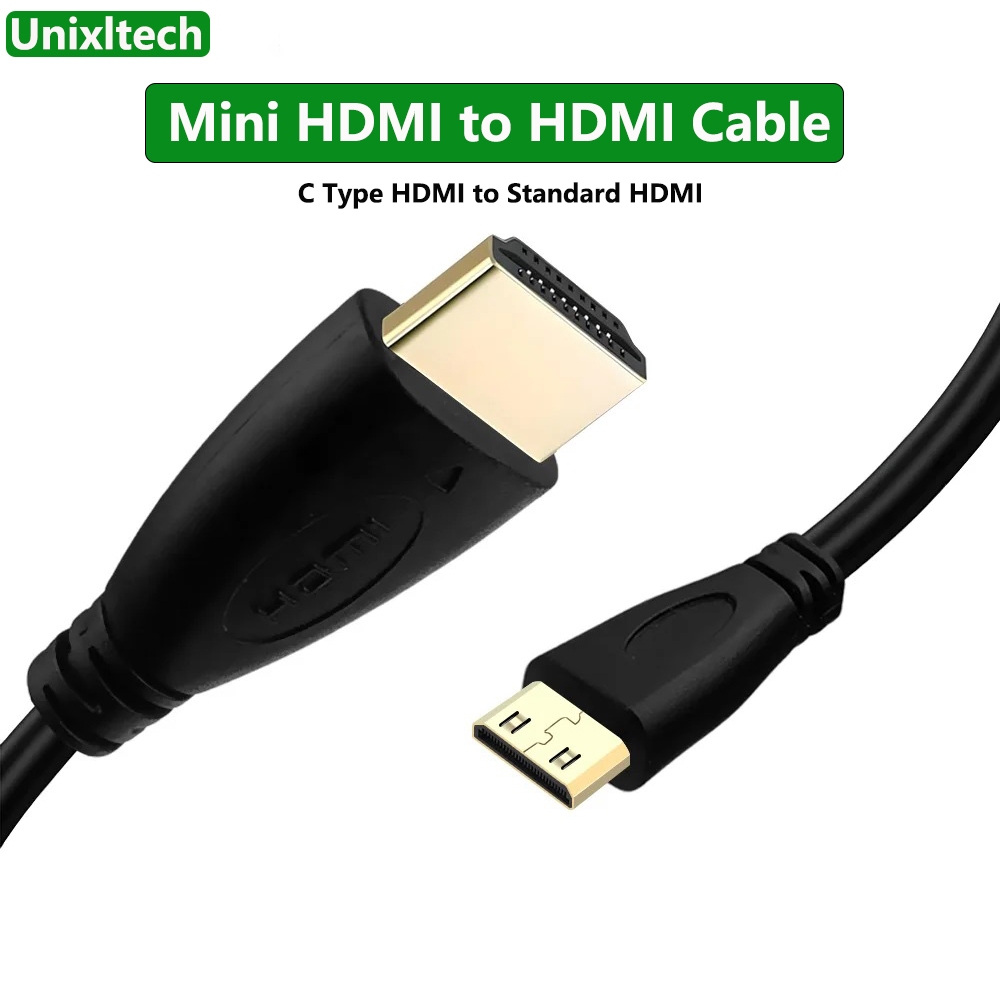 Fenzer 6FT HDMI To Mini HDMI Cable (2-Pack) For Sony Nikon Canon Cameras