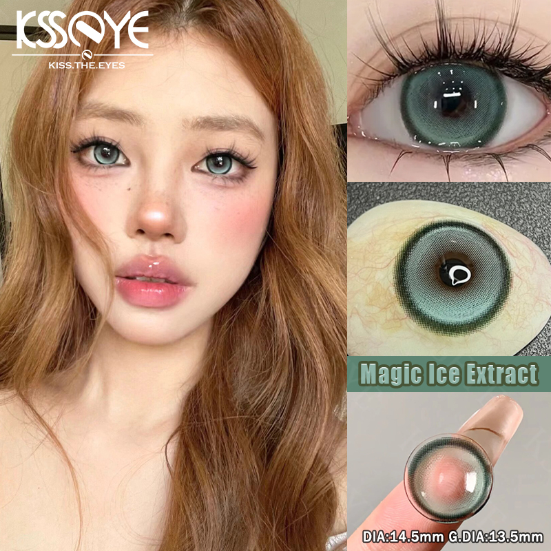 Ksseye Doll Eye Green Contact Lens Grade Yearly Mm Contact