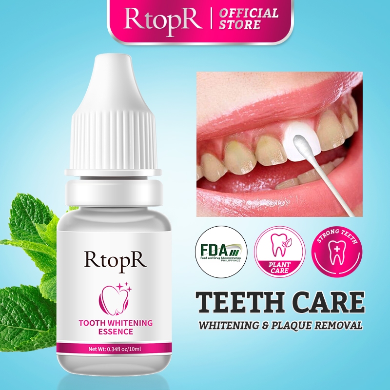 RtopR FDA Teeth Whitening Essence Daily Use Effective Remove Plaque