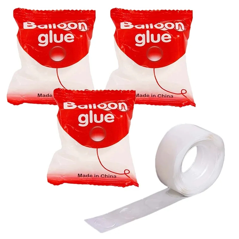 100pcs/roll Balloon Glue Dot Accessories For Birthday Wedding Party ...