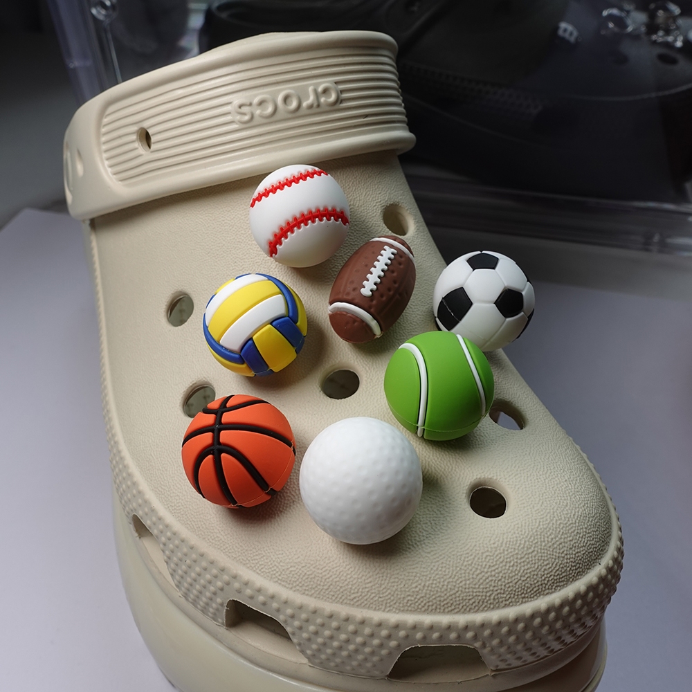 Ball Croc Charm 3D Sandals Jibbitz | Shopee Philippines