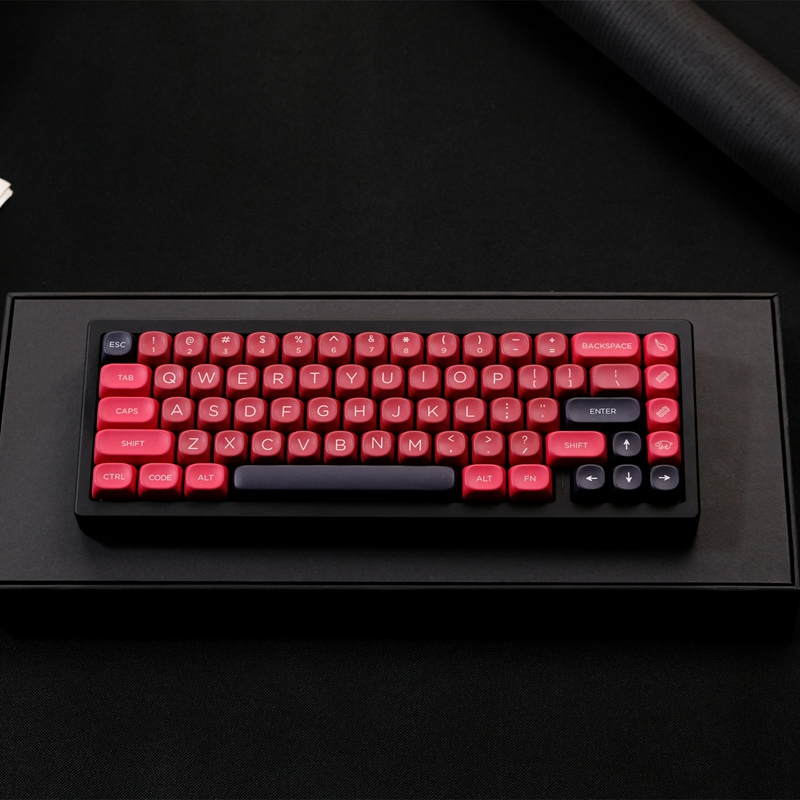 【Keycap Only】XOA Profile Jamón Black Keycap 126 Keys PBT Five-Sided ...