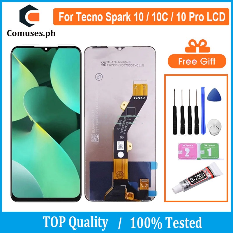 COMUSES Original LCD For Tecno Spark 10 / 10C / 10 Pro LCD Display ...