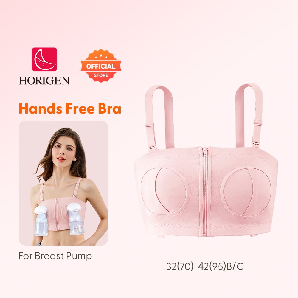 HORIGEN Hands Free Breast Pump Bra Accessories Portable Pumping Nursing