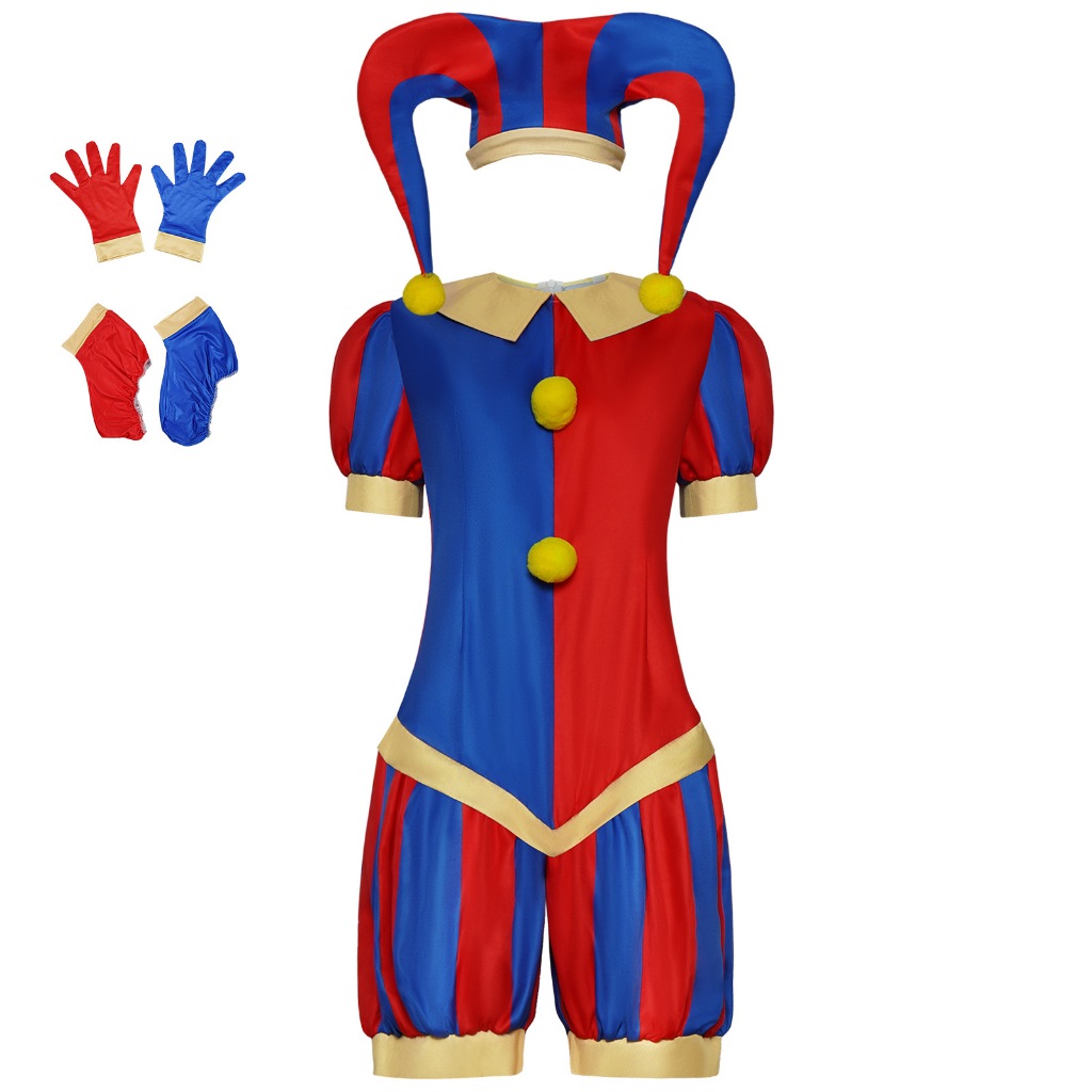 The Amazing Digital Circus Pomni Cosplay Costume Halloween Costumes ...