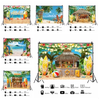 Party Supplies Aloha Backdrop Luau Tropical Hawaiian Party Backdrop Decor  Background For Photography Photo Booth Banner