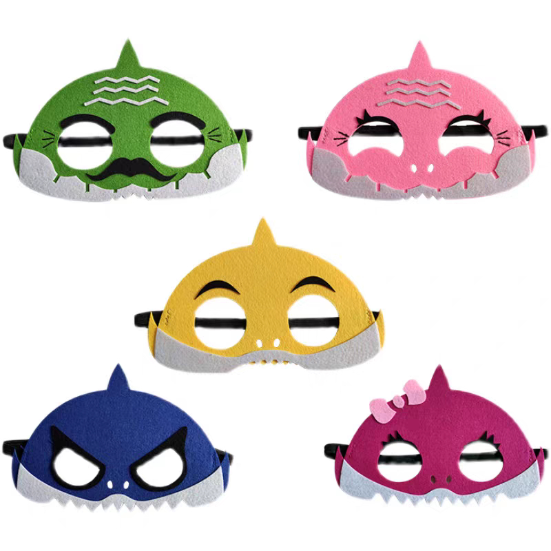 PINKFONG Baby Shark Mask Kid's birthday party dress up game mask party ...