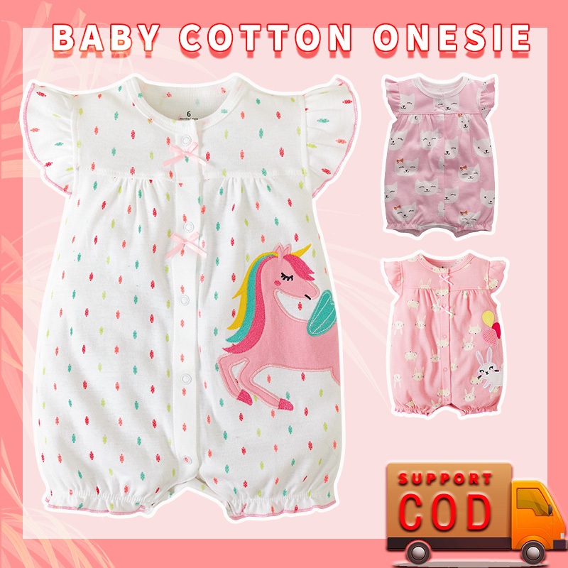 Newborn Romper Girl Clothes Baby Rompers Suit Kids Jumpsuit Onesies ...