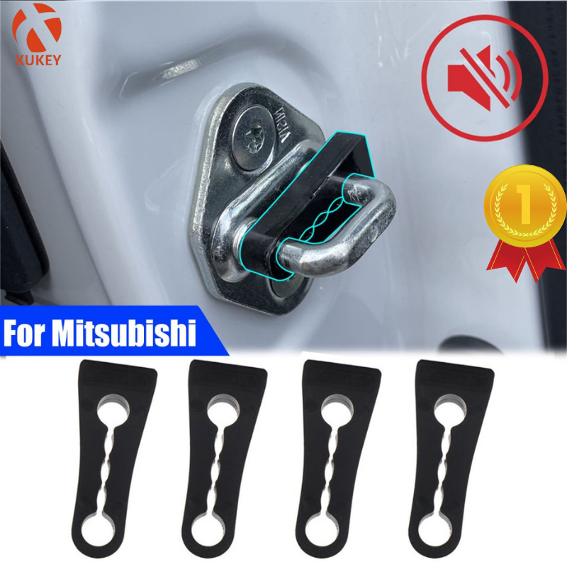 4PCS Mitsubishi Car Door Lock Sound Shock-Absorbing Deadener Damper ...