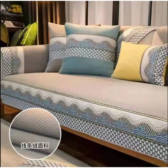 New Style Sofa Cushion Fabric AntiSlip Four Seasons Universal Simple