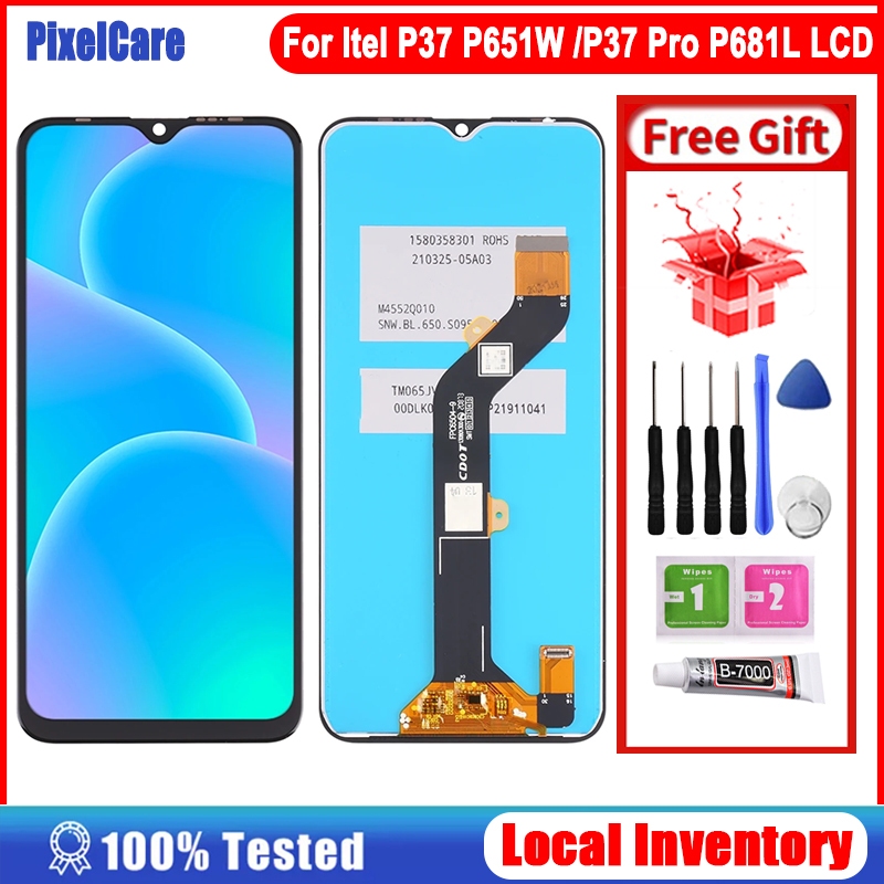Pixelcare LCD For Itel P37 P651W /itel Vision 1Pro / P36pro /P36 /P33 ...
