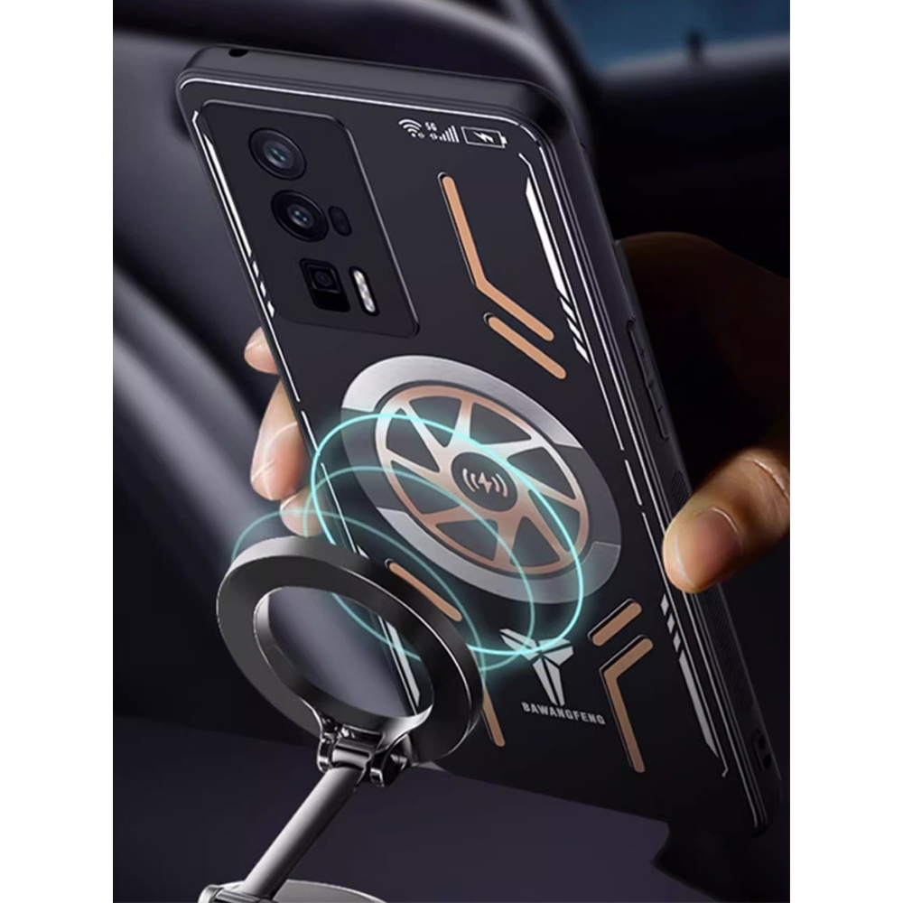 Fashion Wireless Charging Phone Case for Xiaomi Redmi K70E K70 K60 POCO ...