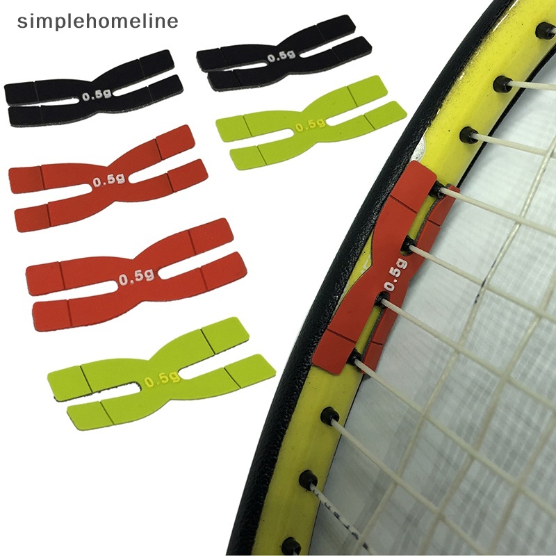SLMY Badminton Racket Weight Racket Head Balance Strips H-shaped Tennis ...
