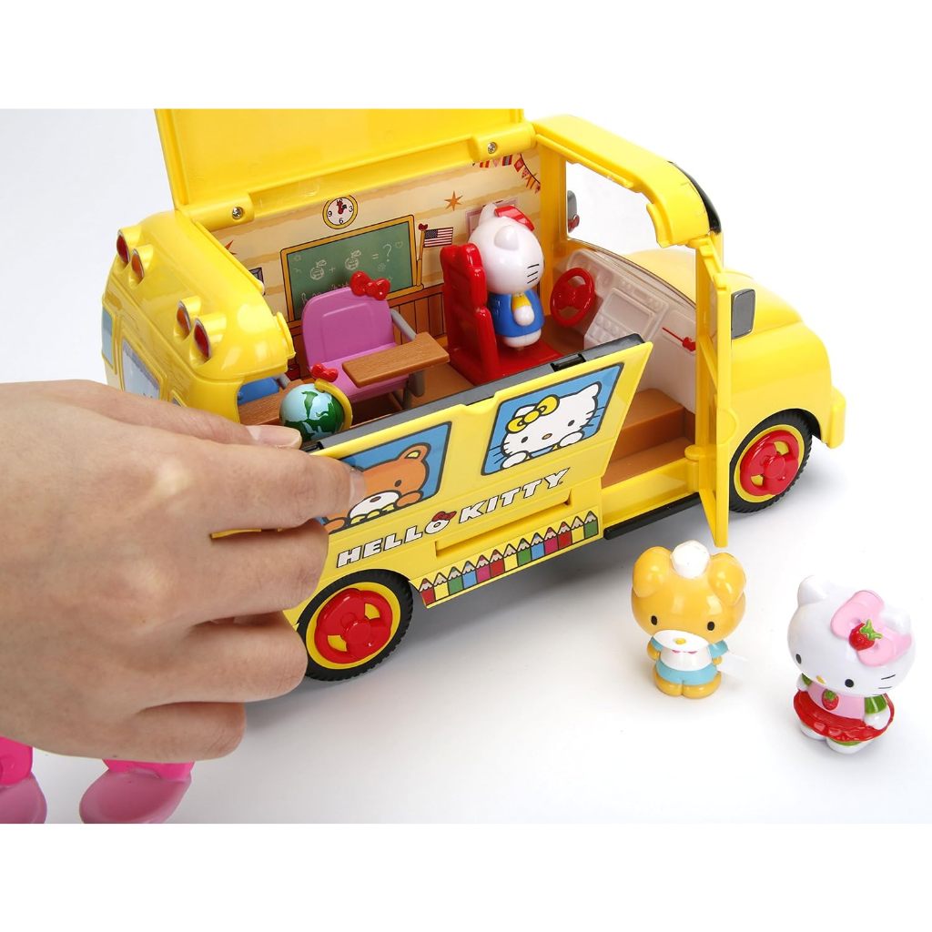 Hello kitty school bus toy online
