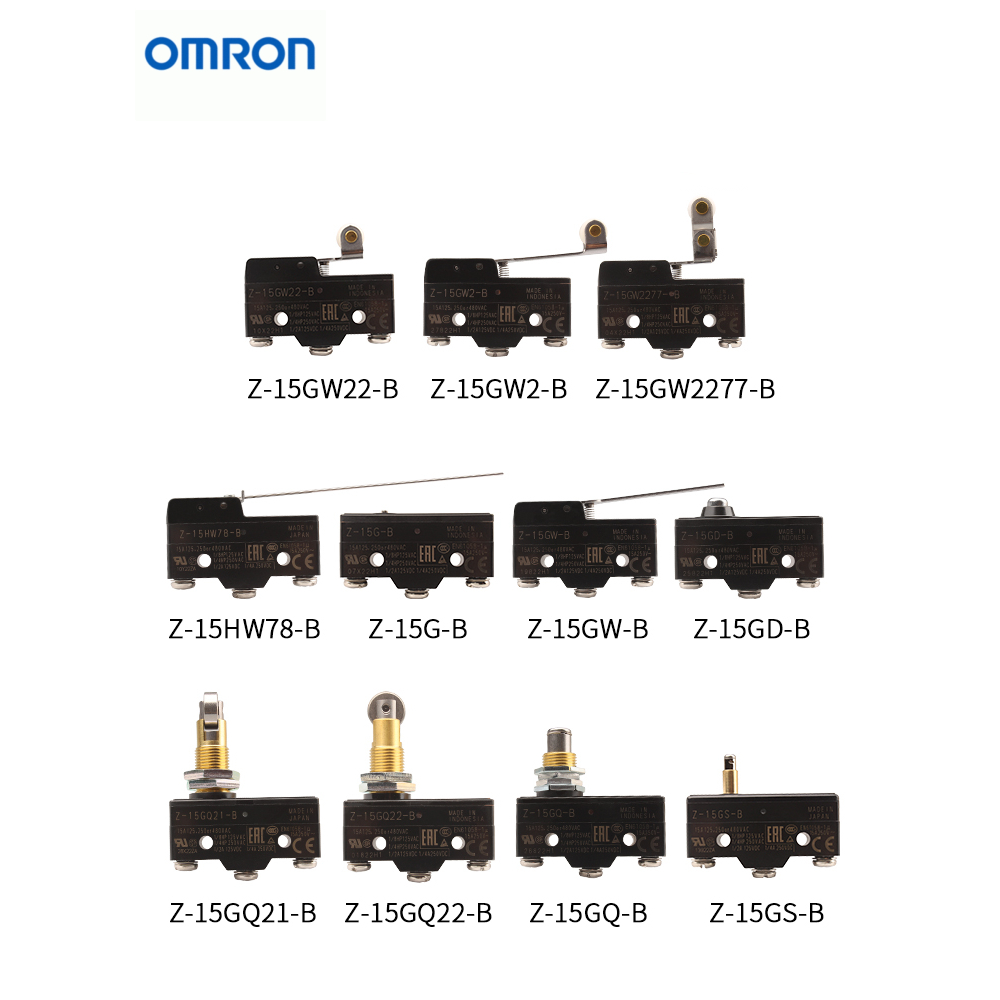 Omron Micro Limit Switch Z15GW2B ZGQ21B Z15GDB Z15GB Z15GSB Z